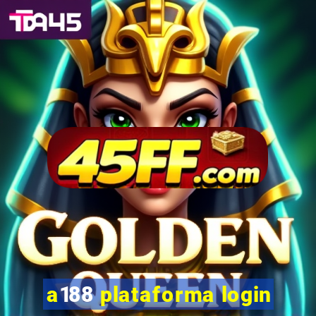a188 plataforma login